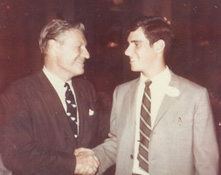 Fred Karger with Nelson Rockefeller