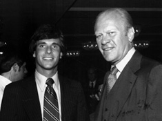 Fred Karger with former President Gerald Ford