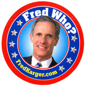 Fred Who? sticker