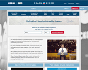 obama website issues
                page